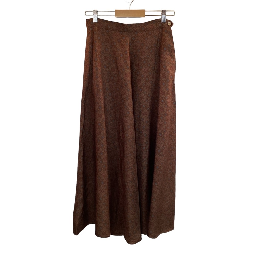 Alcott & Andrew’s 100% Silk Skirt Geometric Print